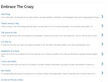 Tablet Screenshot of embrazethecrazy.blogspot.com