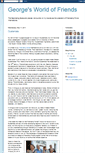 Mobile Screenshot of georgesworldoffriends.blogspot.com