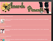 Tablet Screenshot of amarelopimenta.blogspot.com
