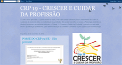 Desktop Screenshot of crescerecuidar19.blogspot.com