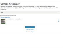 Tablet Screenshot of comedynewspaper.blogspot.com