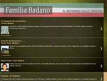 Tablet Screenshot of familiabadano.blogspot.com