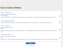 Tablet Screenshot of euro-casino-online.blogspot.com