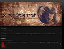 Tablet Screenshot of colour-scientist.blogspot.com