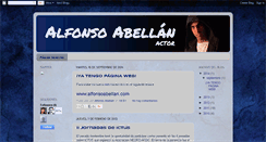 Desktop Screenshot of alfonsoabellan.blogspot.com