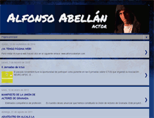 Tablet Screenshot of alfonsoabellan.blogspot.com