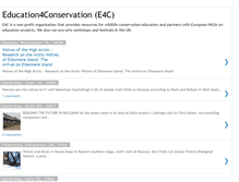 Tablet Screenshot of education4conservation.blogspot.com