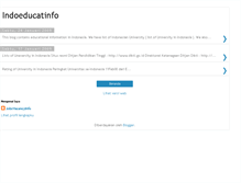 Tablet Screenshot of indoeducatinfo.blogspot.com
