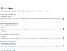 Tablet Screenshot of airteltrik4u.blogspot.com