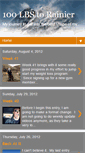 Mobile Screenshot of 100lbstorainier.blogspot.com