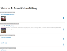 Tablet Screenshot of cultusgti.blogspot.com