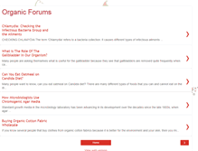 Tablet Screenshot of organicforums.blogspot.com