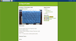 Desktop Screenshot of cupoflime.blogspot.com