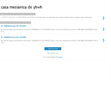 Tablet Screenshot of casamesianica-yhwh.blogspot.com