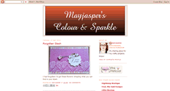 Desktop Screenshot of coloursparkle.blogspot.com