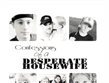 Tablet Screenshot of desperateconfessionsofahousewife.blogspot.com