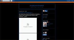 Desktop Screenshot of hangoutspot0.blogspot.com