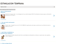 Tablet Screenshot of gabriela-estimulaciontemprama.blogspot.com