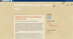 Desktop Screenshot of matildemadariaga.blogspot.com