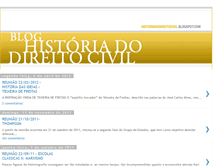 Tablet Screenshot of historiadodireitocivil.blogspot.com
