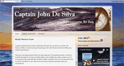 Desktop Screenshot of captainjohndesilva.blogspot.com