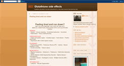 Desktop Screenshot of glutathione-side-effects.blogspot.com