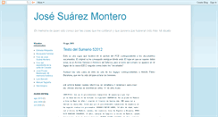 Desktop Screenshot of jose-suarez-montero.blogspot.com