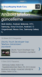 Mobile Screenshot of androidguncelleme.blogspot.com
