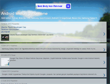 Tablet Screenshot of androidguncelleme.blogspot.com