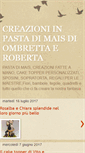 Mobile Screenshot of creazionipastadimais.blogspot.com