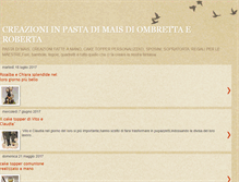 Tablet Screenshot of creazionipastadimais.blogspot.com