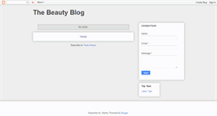 Desktop Screenshot of hotbeautyblog.blogspot.com