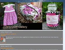 Tablet Screenshot of juliesquiltgallery.blogspot.com