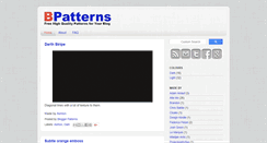 Desktop Screenshot of bpatterns.blogspot.com