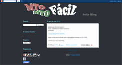 Desktop Screenshot of muitomuitofacil.blogspot.com