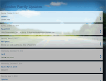 Tablet Screenshot of johnstonfamilyupdates.blogspot.com