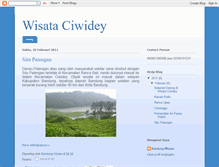 Tablet Screenshot of bandungwisata21.blogspot.com