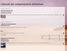 Tablet Screenshot of disturbidelcomportamentoalimentare.blogspot.com