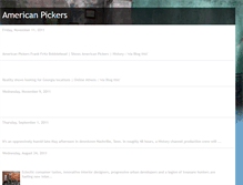 Tablet Screenshot of kblogger-americanpickers.blogspot.com