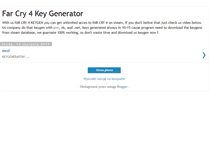 Tablet Screenshot of farcry4keygenerator.blogspot.com