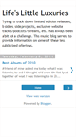 Mobile Screenshot of lilluxuries.blogspot.com