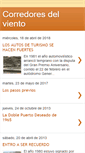 Mobile Screenshot of corredoresdelviento.blogspot.com