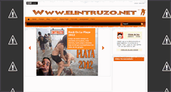 Desktop Screenshot of elintruzonet.blogspot.com