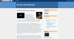Desktop Screenshot of abosedeasaolu.blogspot.com