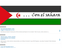 Tablet Screenshot of conelsahara.blogspot.com