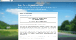 Desktop Screenshot of polotecnolgicocientifico.blogspot.com