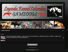 Tablet Screenshot of kenneleyenda.blogspot.com