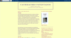 Desktop Screenshot of cachibachespatentados.blogspot.com