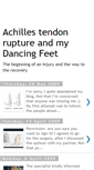 Mobile Screenshot of dancing-feet-achillestendon.blogspot.com