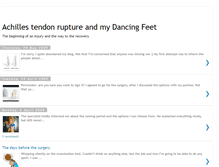 Tablet Screenshot of dancing-feet-achillestendon.blogspot.com
